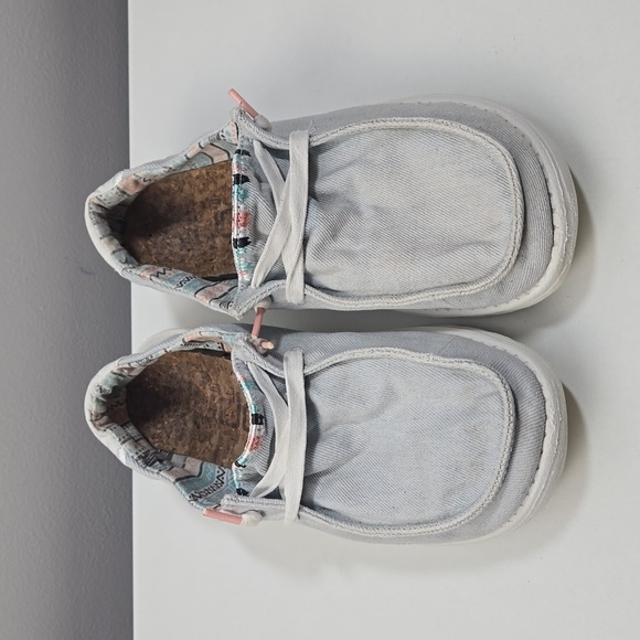 Hey Dude Grey BoHo Wendy Casual Shoe - Picture 2 of 8